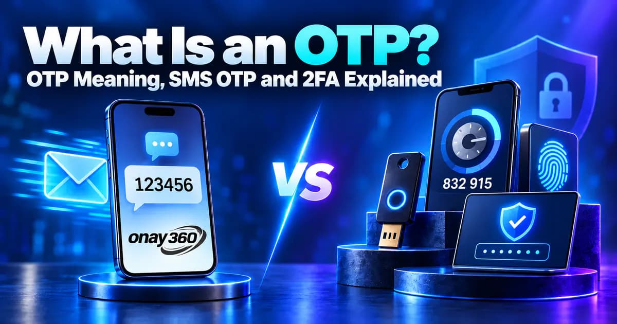 What Is an OTP? OTP Meaning, SMS OTP and 2FA Explained